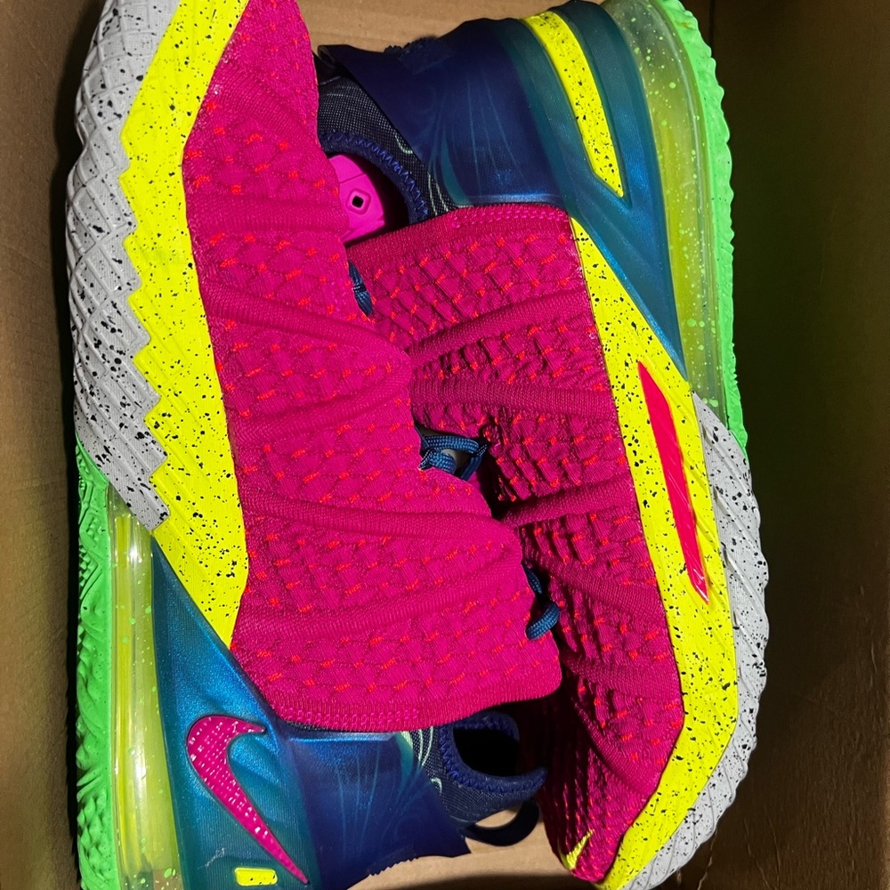 Nike LeBron xviii basketball shoe